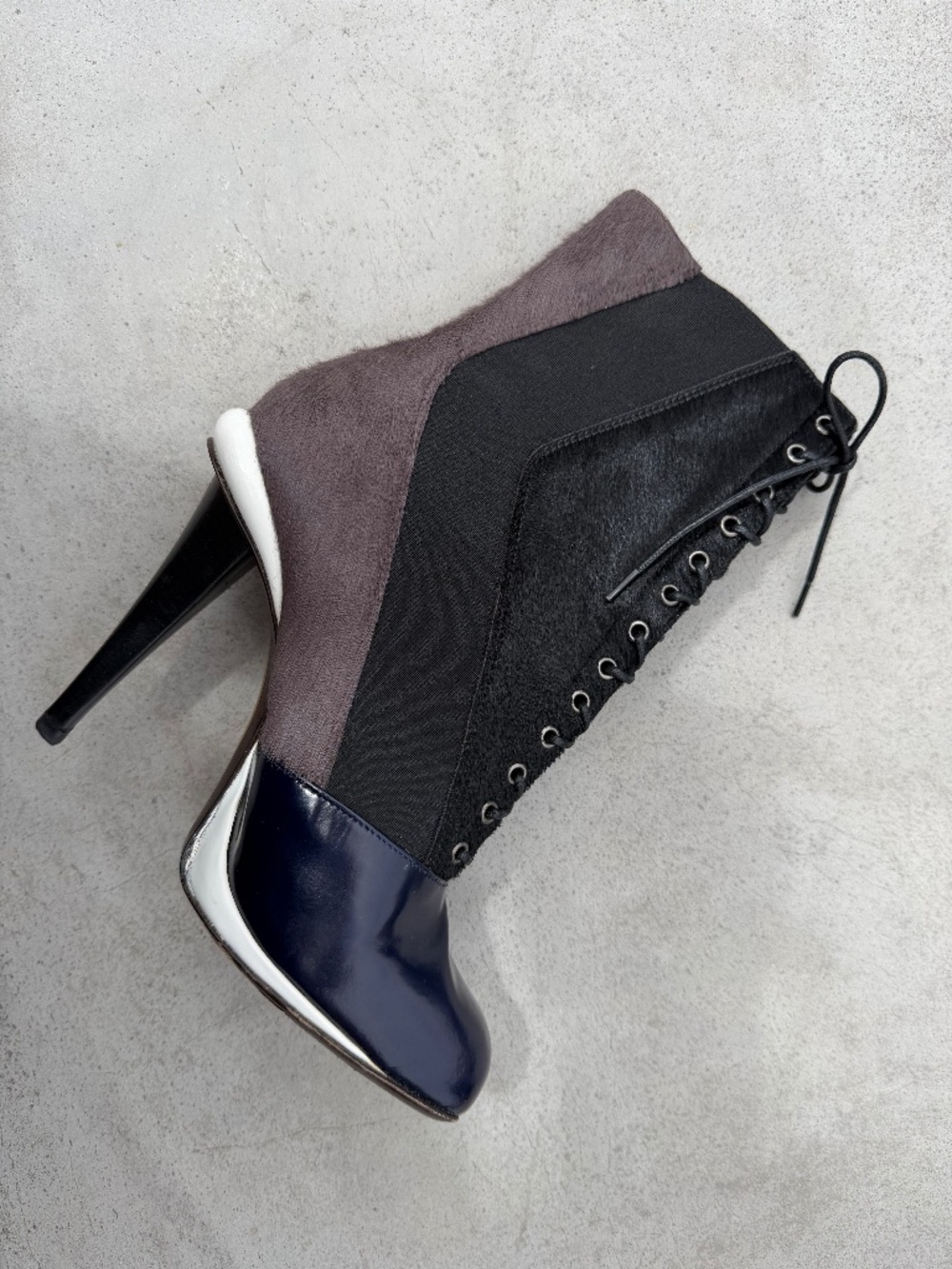 Italian Fendi Multi-Color Boots - Size 37